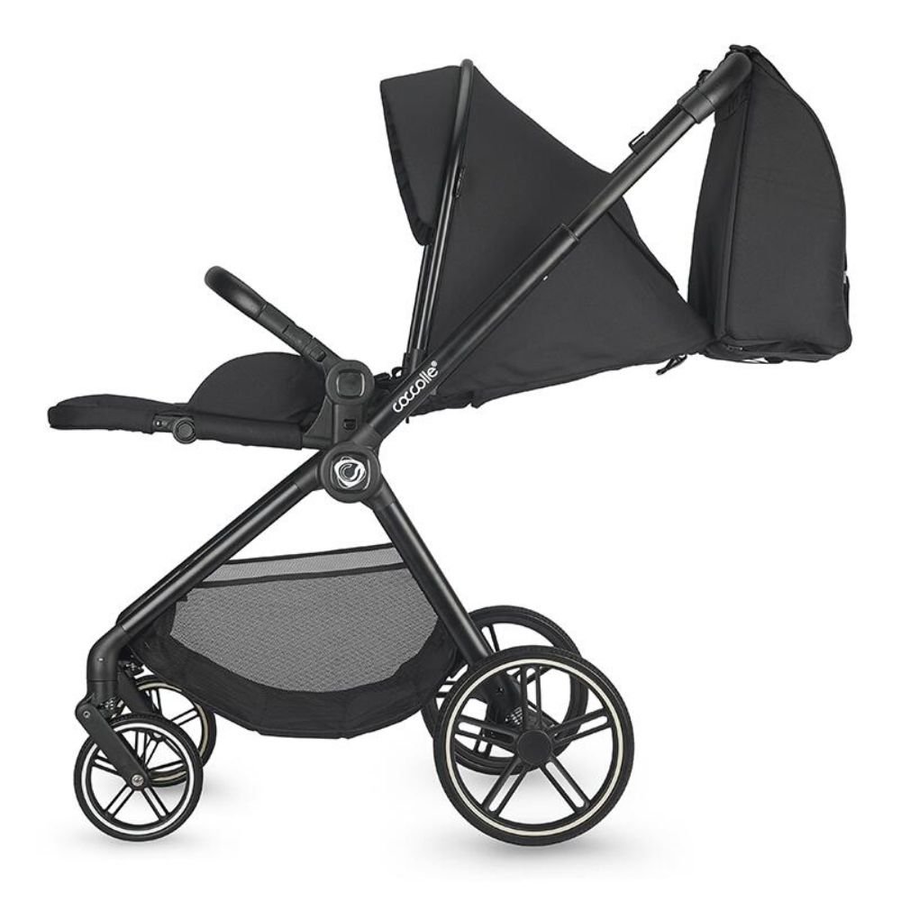 Carucior modular 3 in 1, Coccolle Lissia Anthracite si scoica auto Isize Knox Anthracite