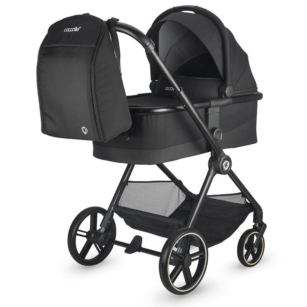 Carucior modular 3 in 1, Coccolle Lissia Anthracite si scoica auto Isize Knox Anthracite