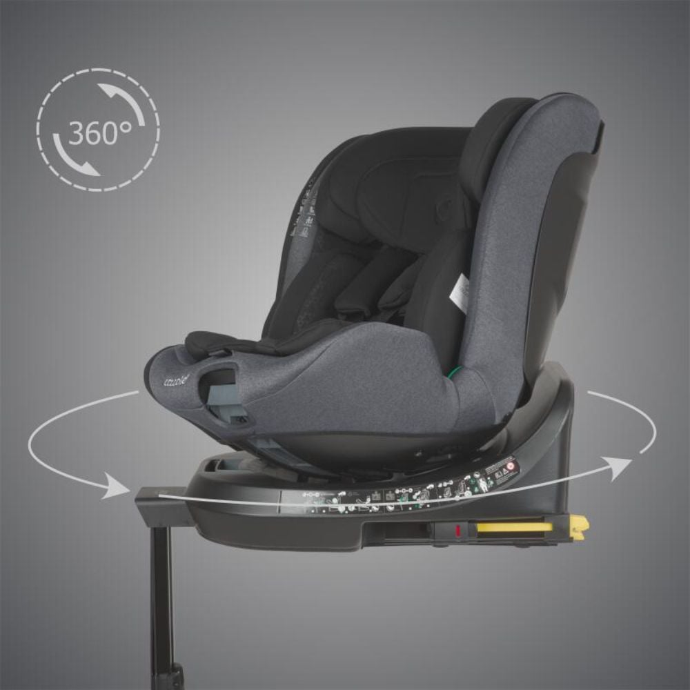 Scaun auto iSize, Coccolle Ario, 40-150 cm, Anthracite