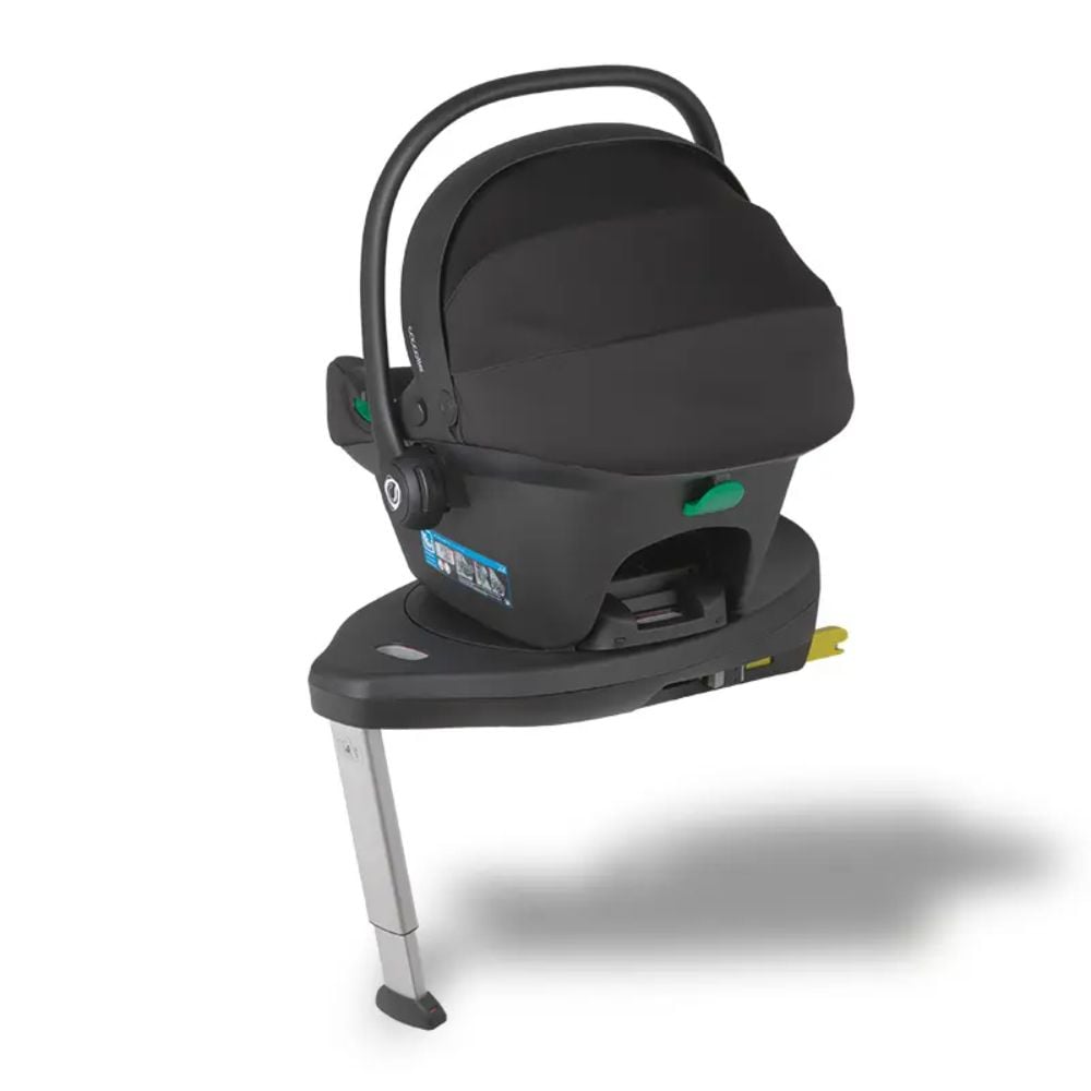 Scoica auto I-Size si baza rotativa Isofix, Coccolle Knox, Black