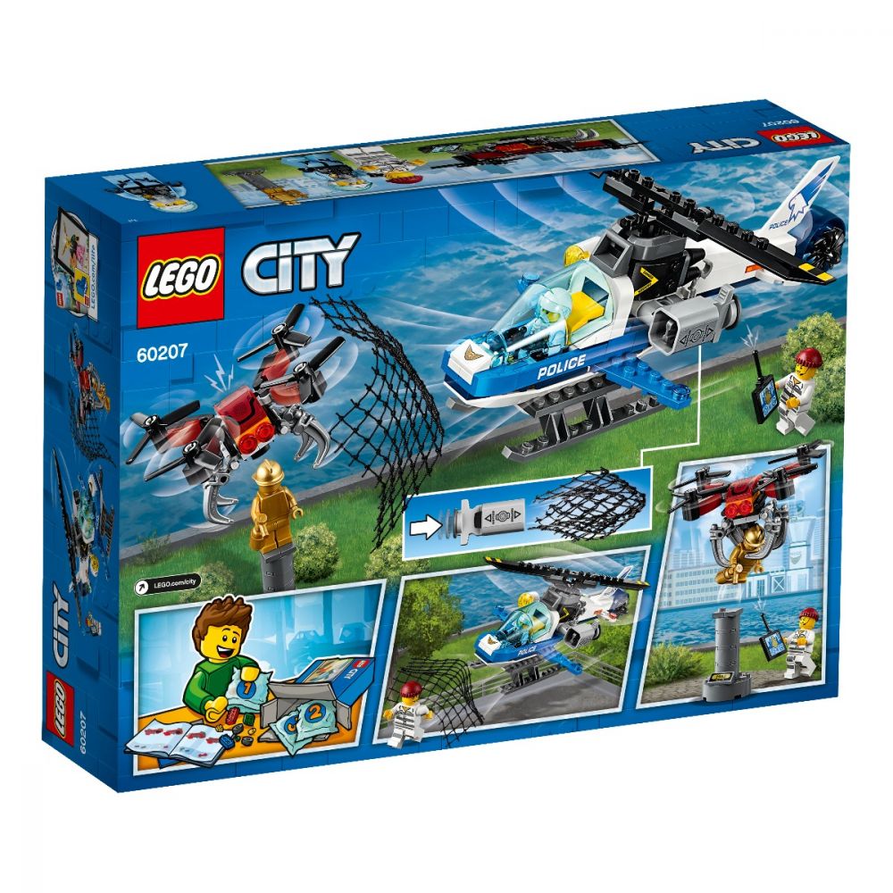 LEGO® City - Urmarirea cu drona a politiei aeriene (60207)