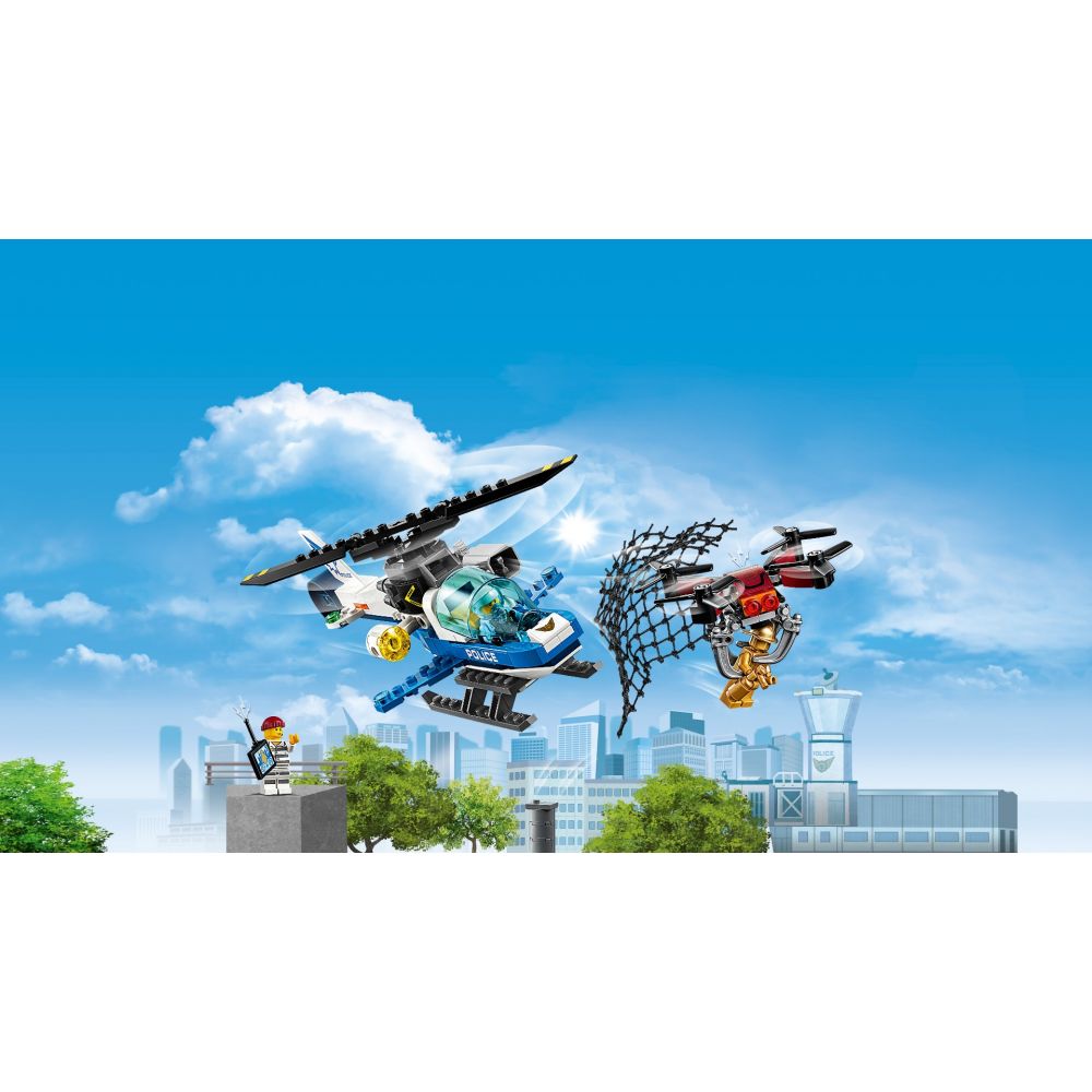 LEGO® City - Urmarirea cu drona a politiei aeriene (60207)