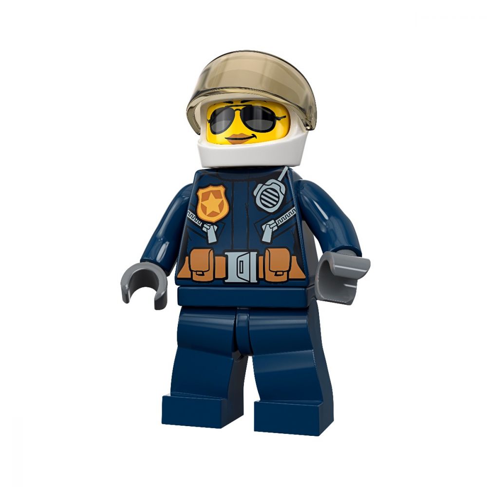 LEGO® City - Arest cu parasutisti al politiei aeriene (60208)