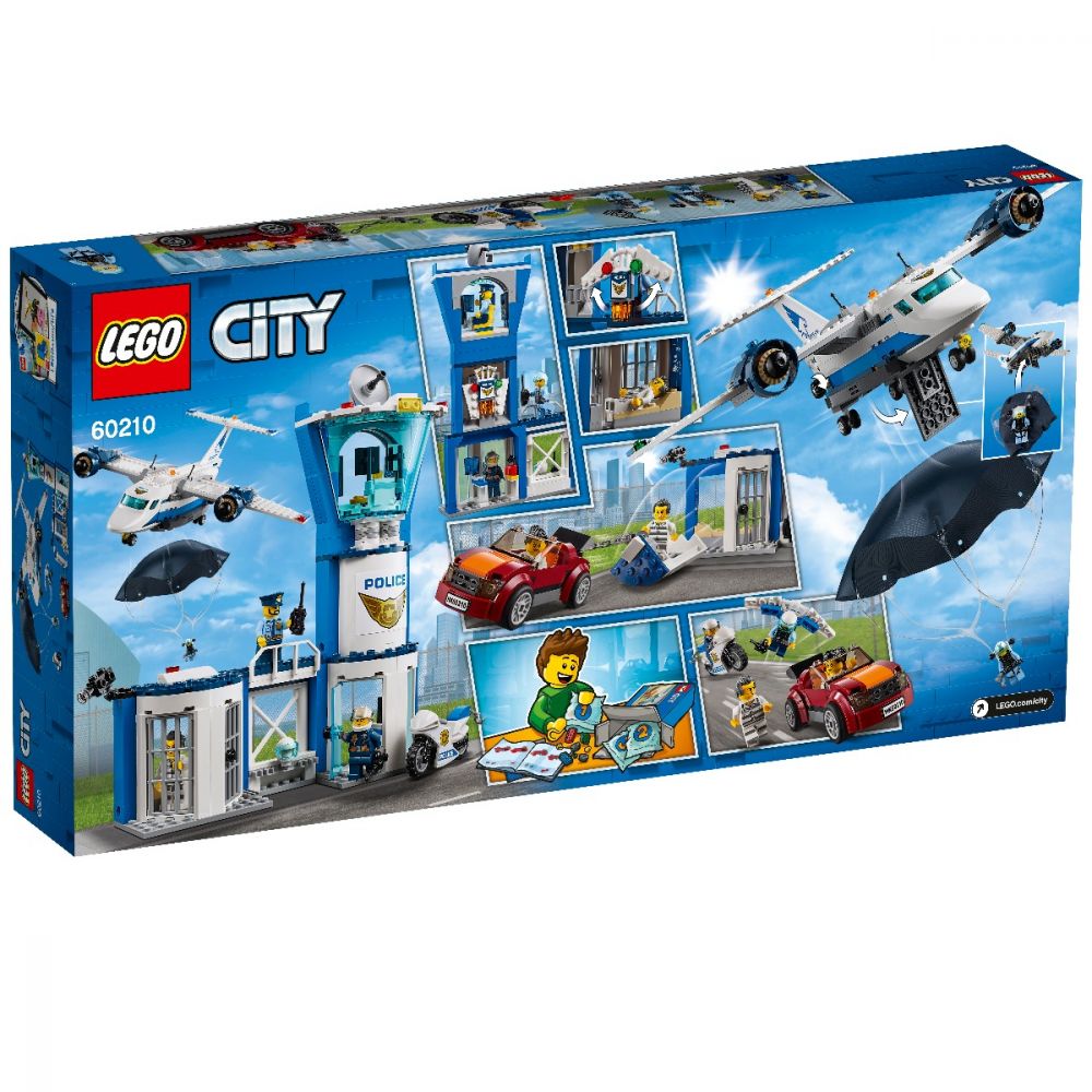 LEGO® City - 60210 Baza politiei aeriene (60210)