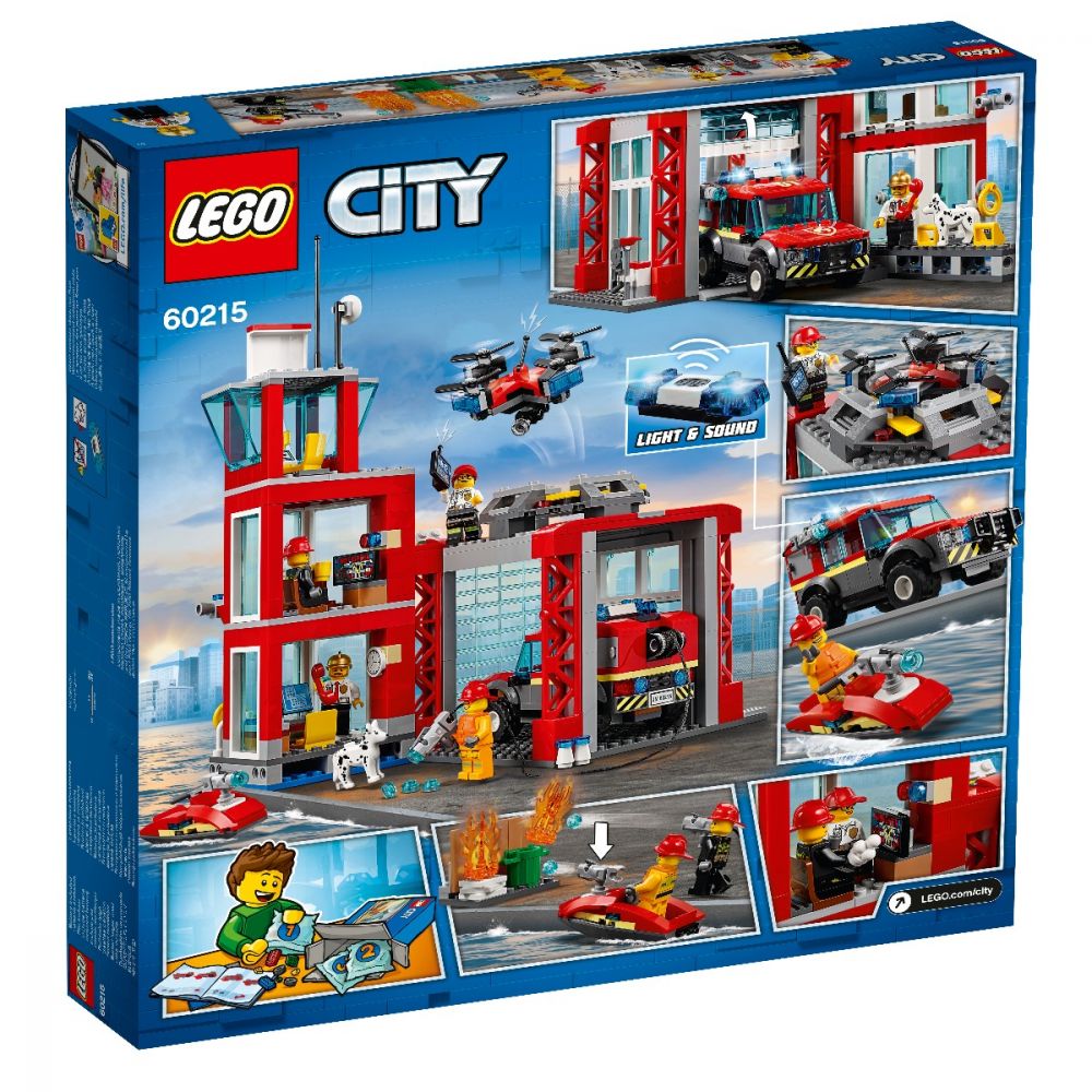 LEGO® City - Statie de pompieri (60215)