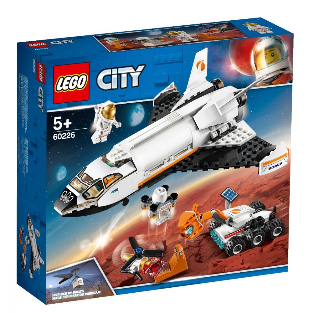 LEGO® City - Space Port Naveta de cercetare a planetei Marte (60226)