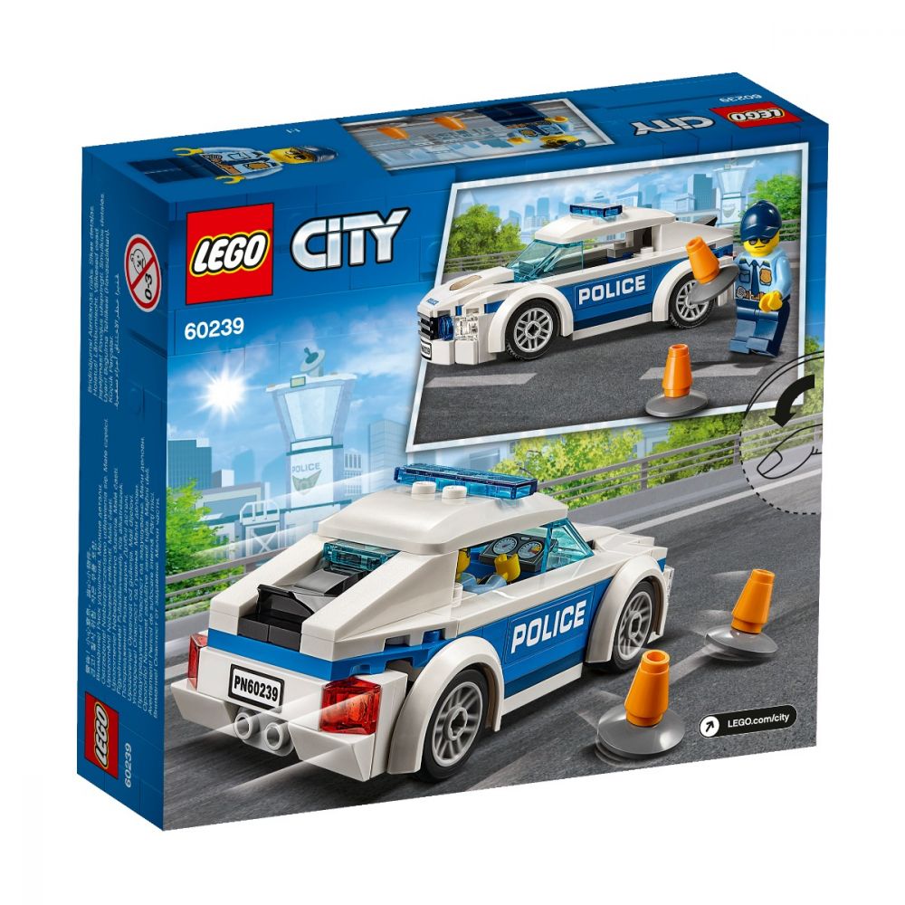 LEGO® City - Masina de politie pentru patrulare (60239)
