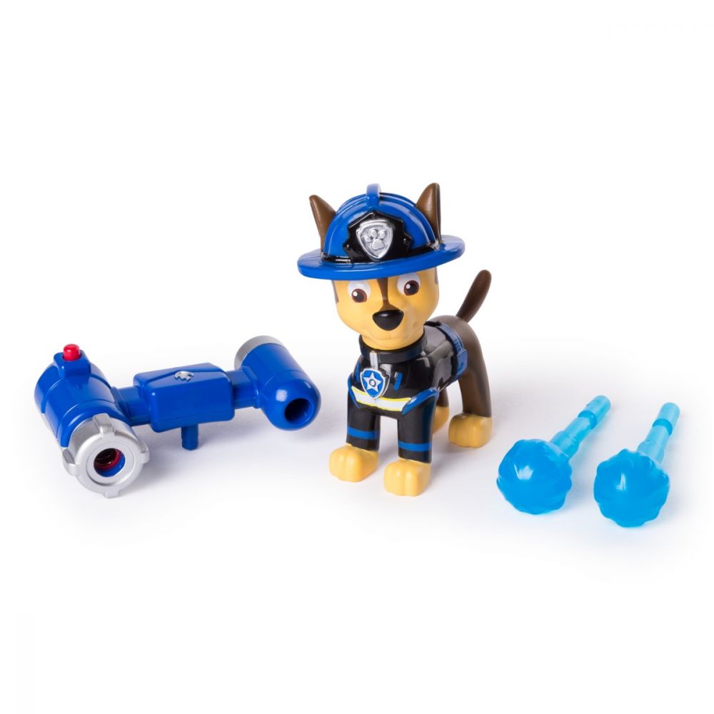 Figurina Paw Patrol Hero Pup, Fire Rescue, Chase, 20103599