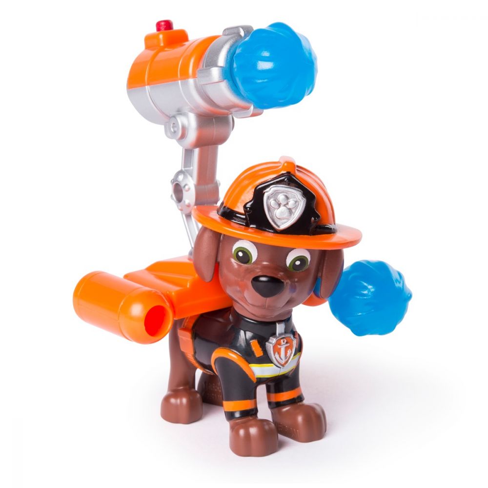 Figurina Paw Patrol Hero Pup, Fire Rescue, Zuma, 20103601