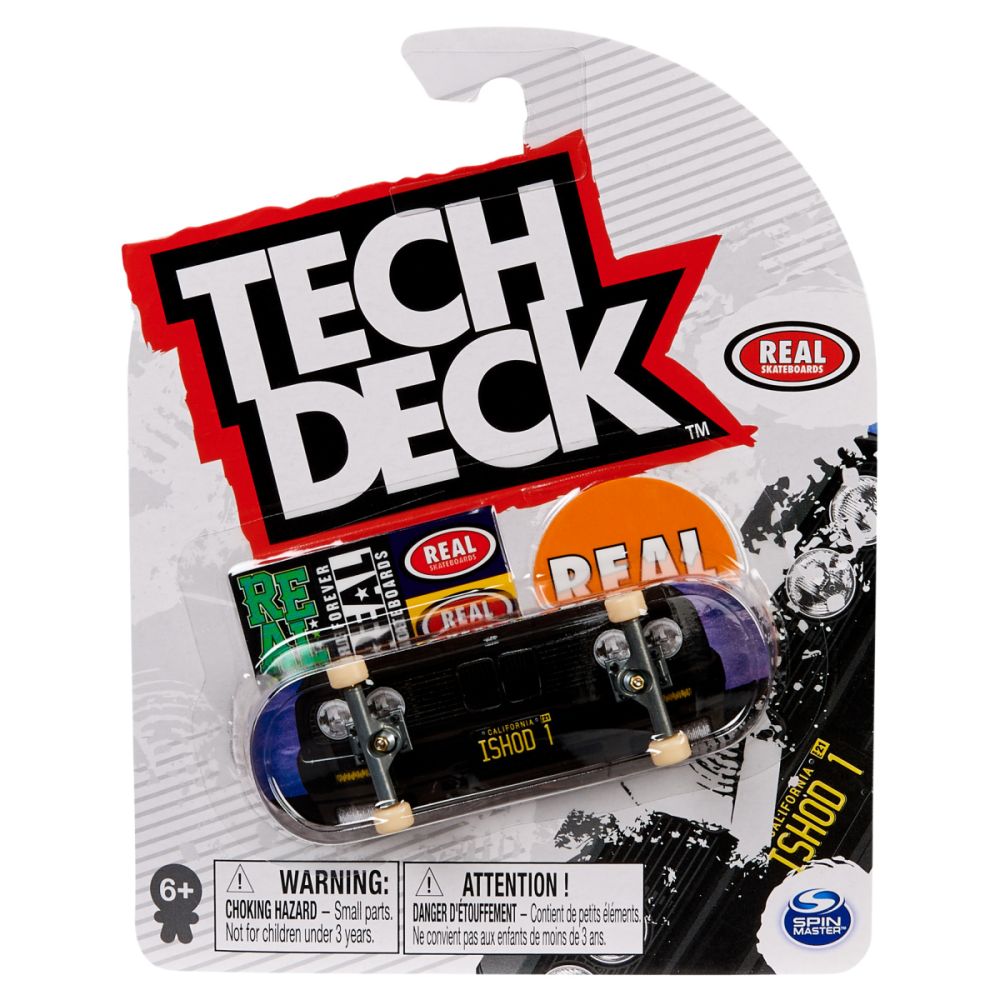 Mini placa skateboard Tech Deck, Real, 20141528