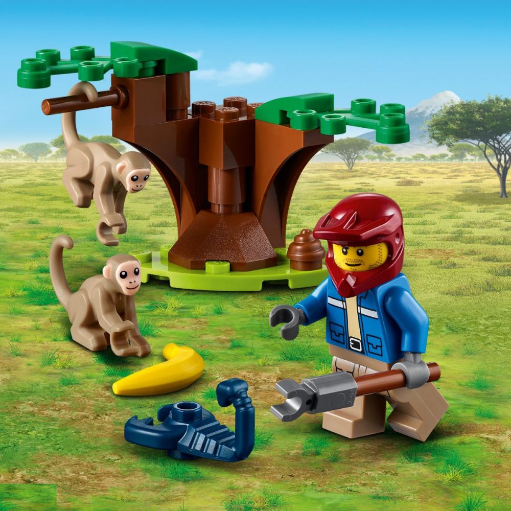 LEGO® City - Atv de salvare a animalelor salbatice (60300)