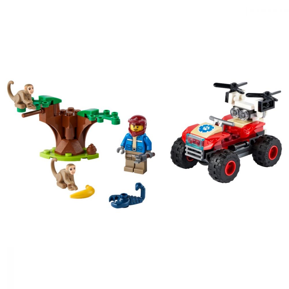 LEGO® City - Atv de salvare a animalelor salbatice (60300)