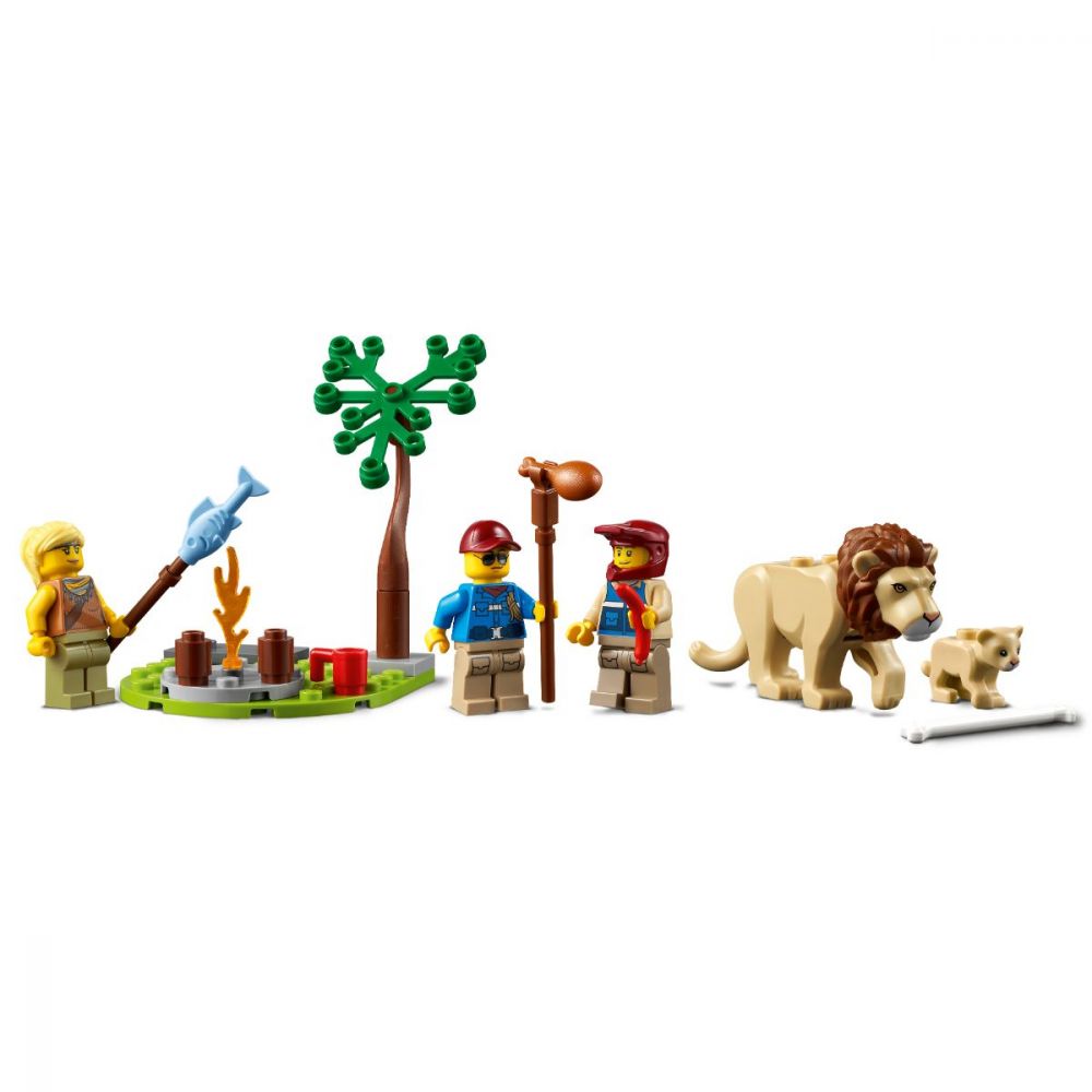 LEGO® City - Masina de teren pentru salvarea animalelor (60301)