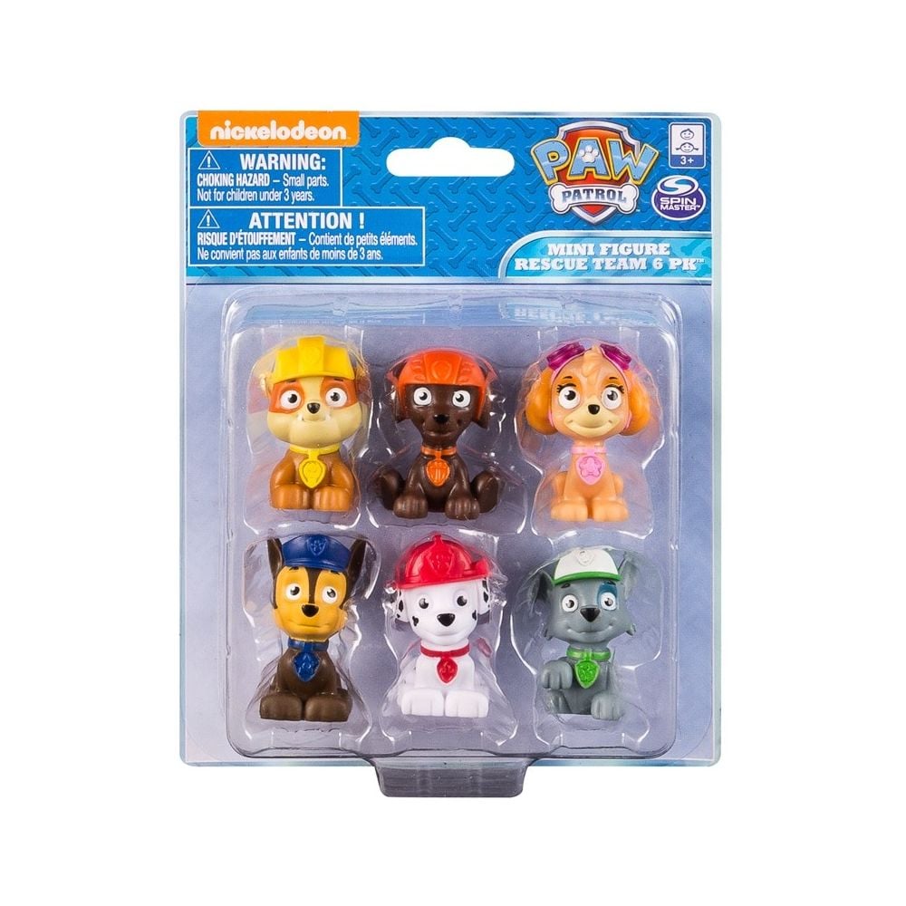 Set Figurine Paw Patrol Rescue Team