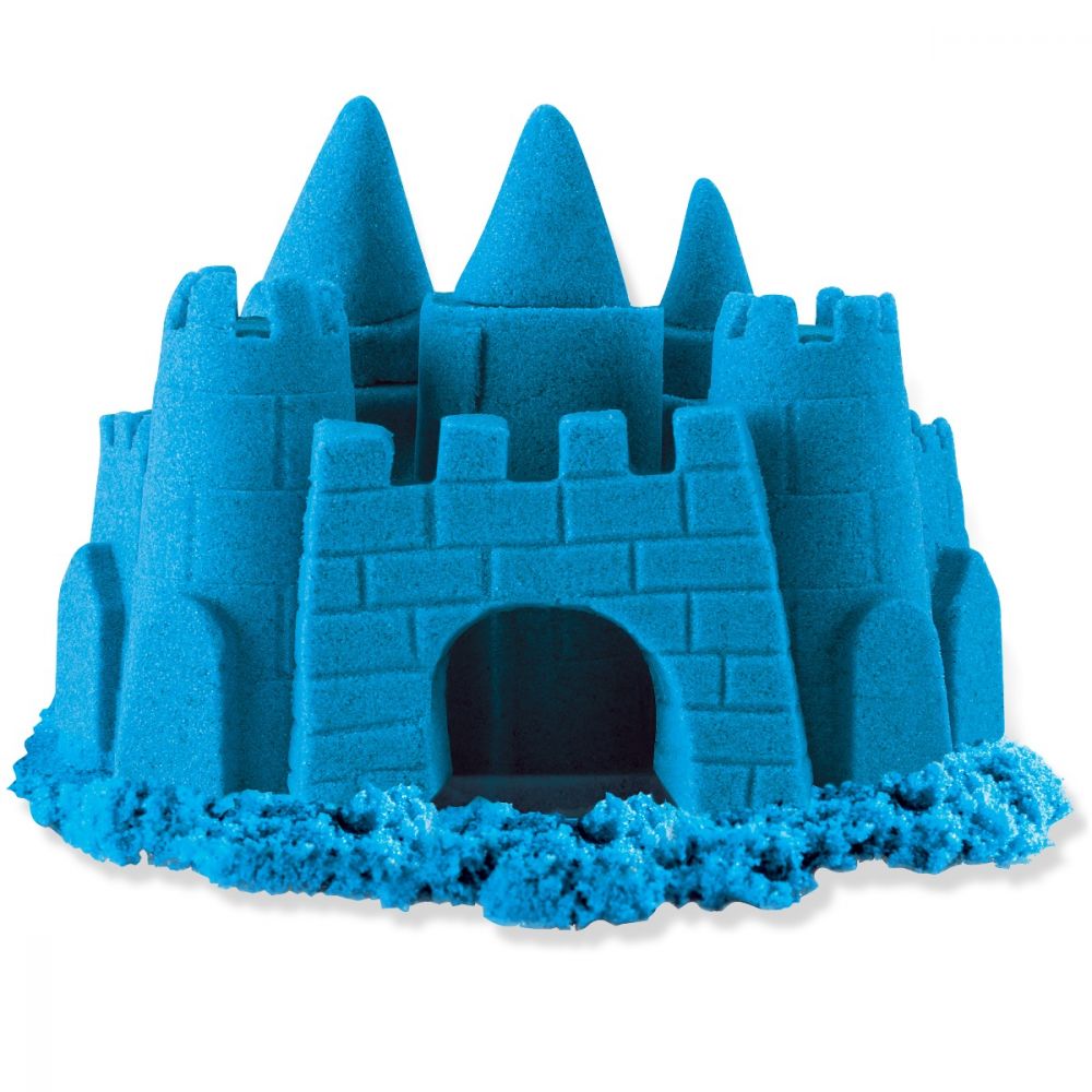 Rezerva nisip colorat Kinetic Sand, albastru, 227g