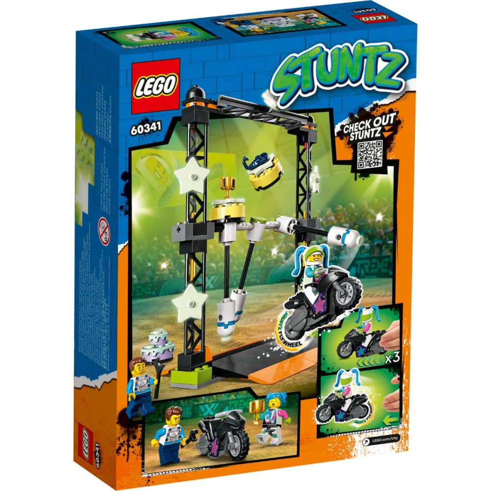 LEGO® City Stuntz - Provocarea de cascadorii cu darmare (60341)