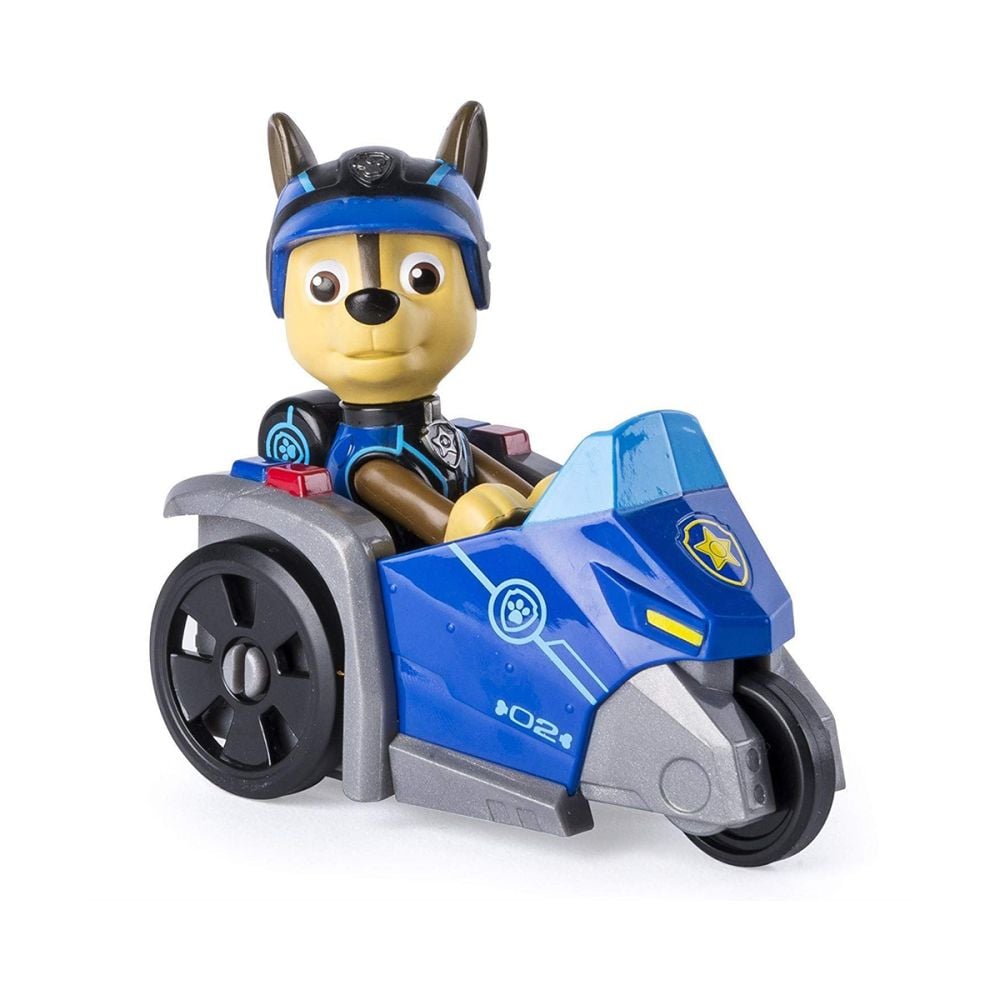 Set figurina si mini vehicul Paw Patrol, Chase (20083773)