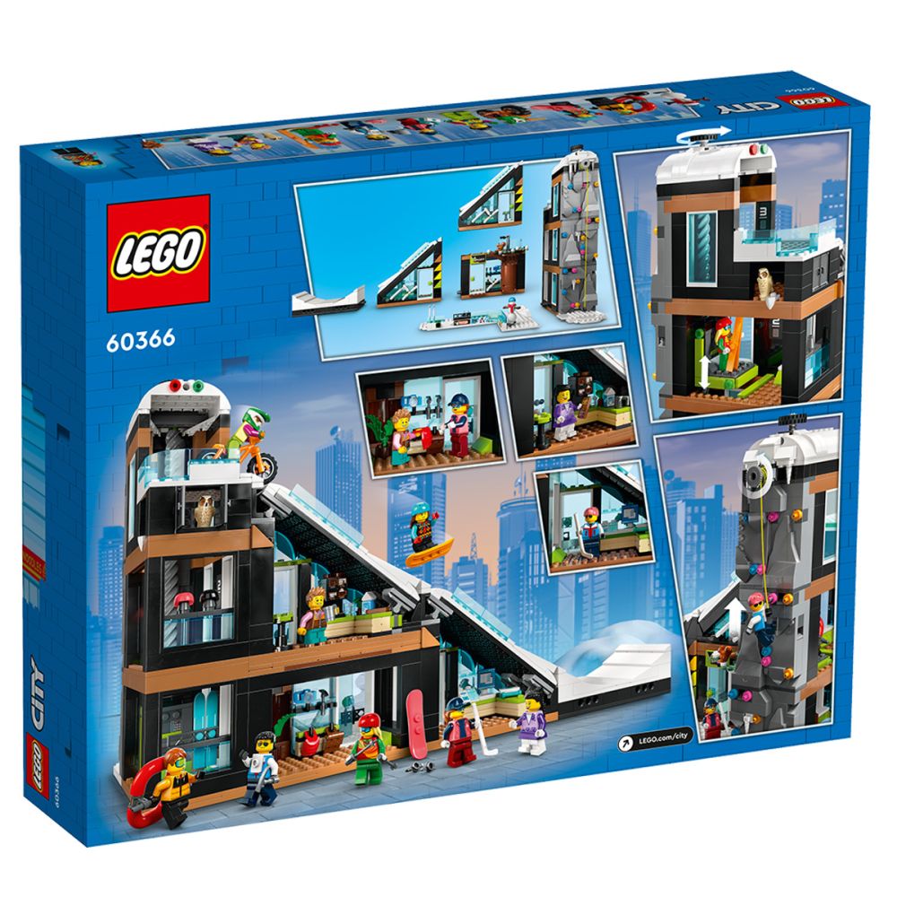 LEGO® City - Centru de schi si escalada (60366)