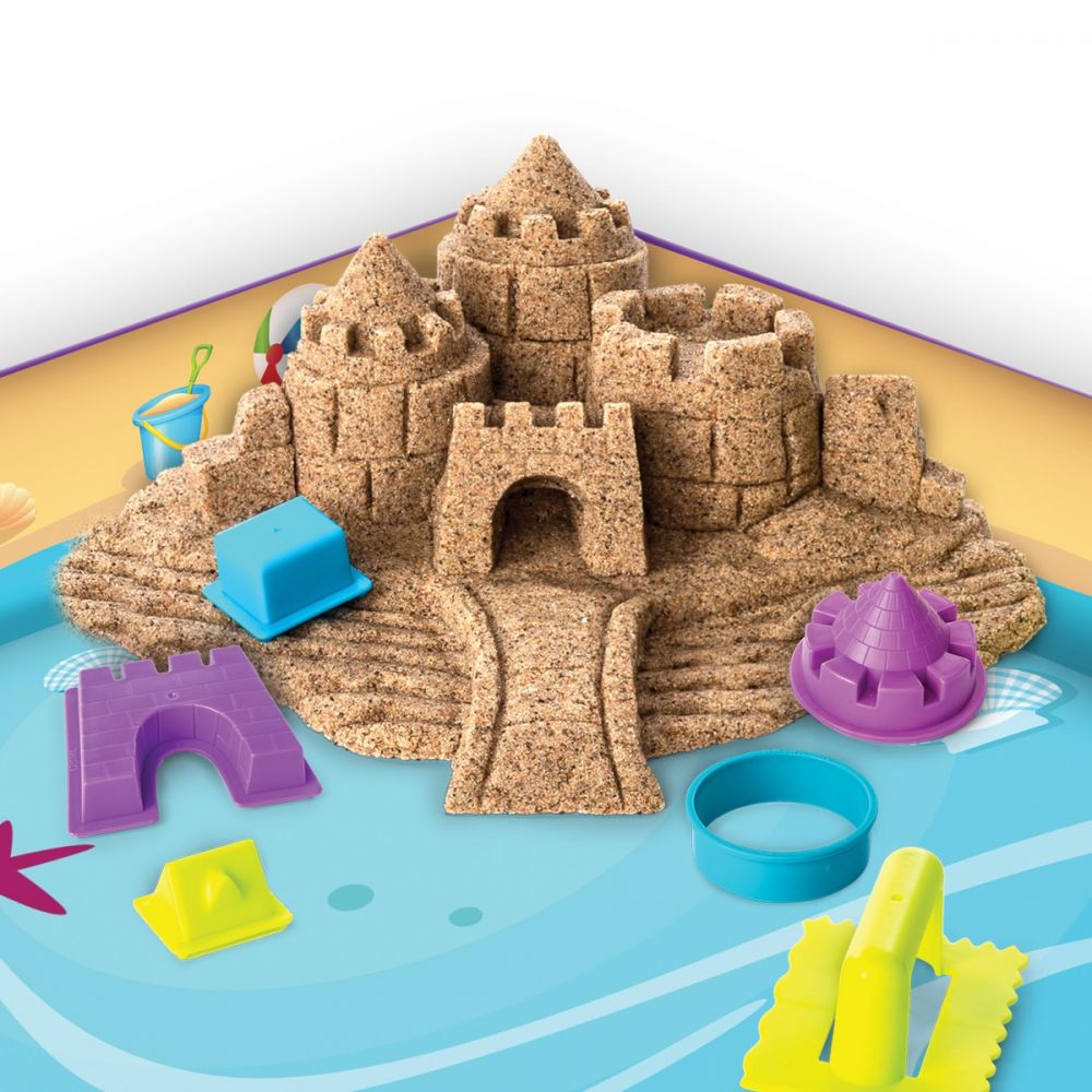 Set de creatie Kinetic Sand - O zi la plaja