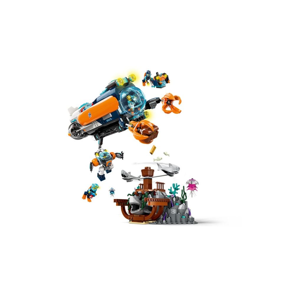 LEGO® City - Submarin de explorare la mare adancime (60379)