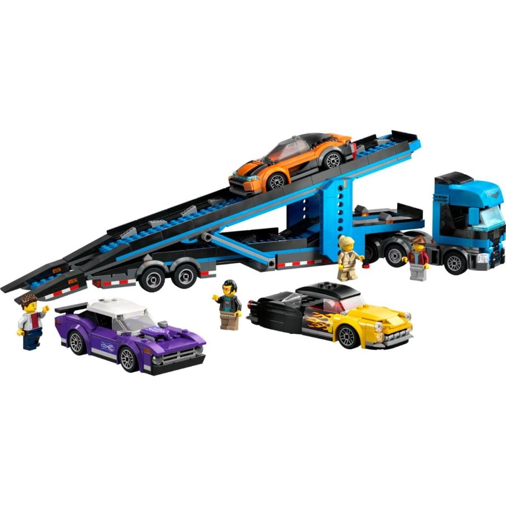 LEGO® City - Camion transportor de masini sport (60408)