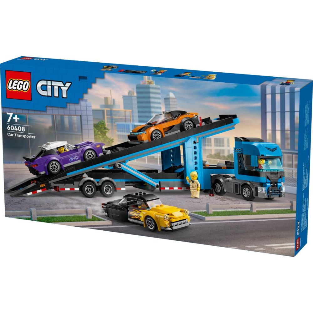 LEGO® City - Camion transportor de masini sport (60408)