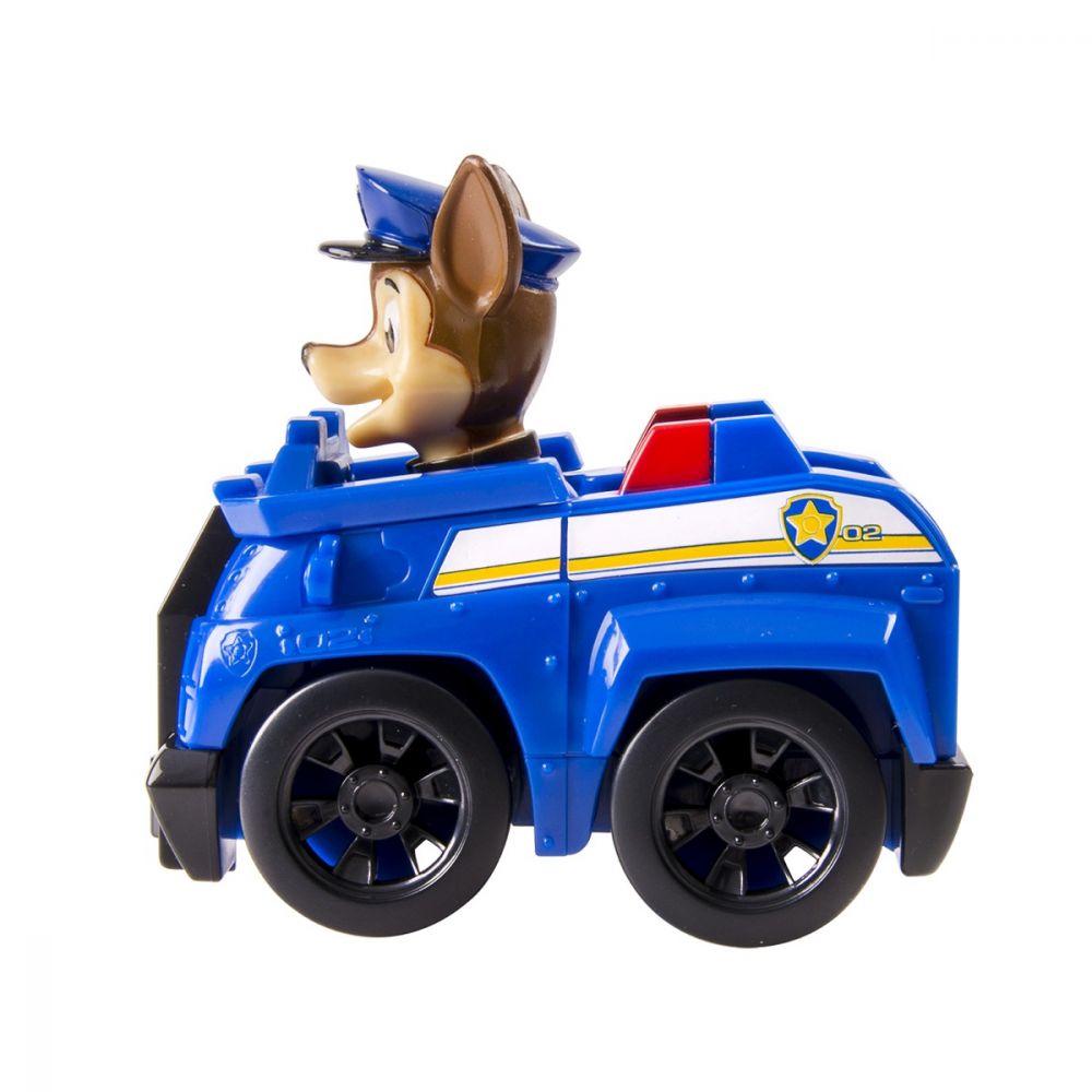 Figurina cu vehicul de interventie Paw Patrol - Chase