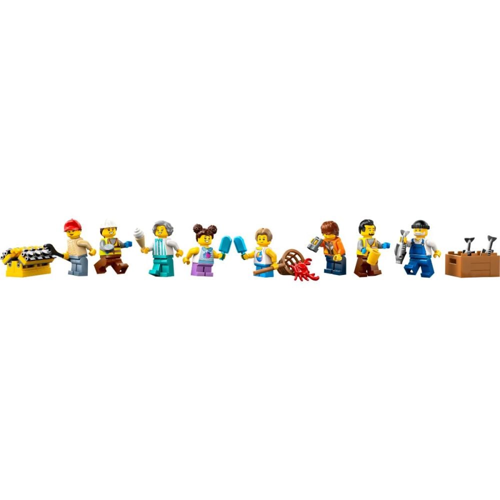 LEGO® City - Port si nava de transport marfa (60422)