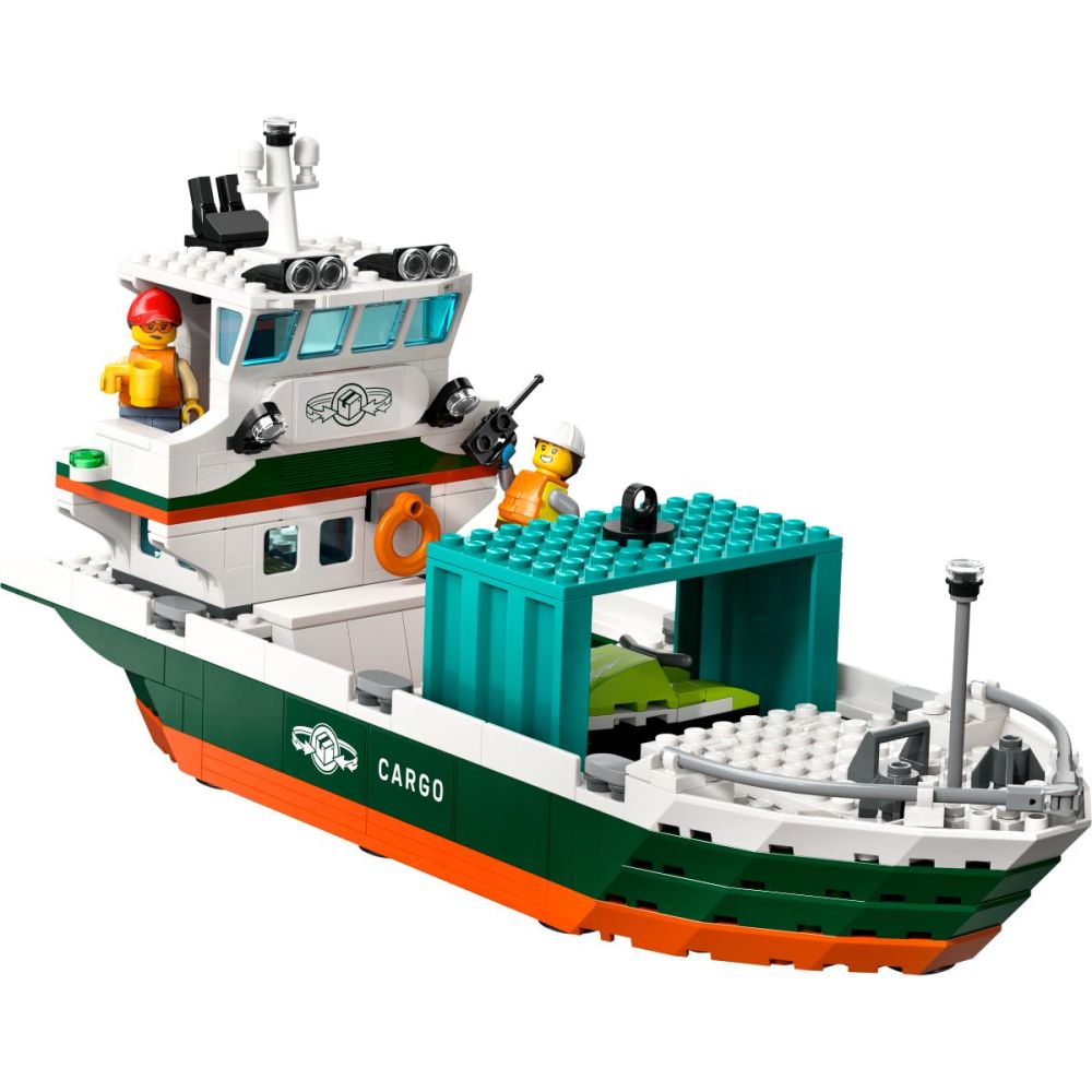 LEGO® City - Port si nava de transport marfa (60422)
