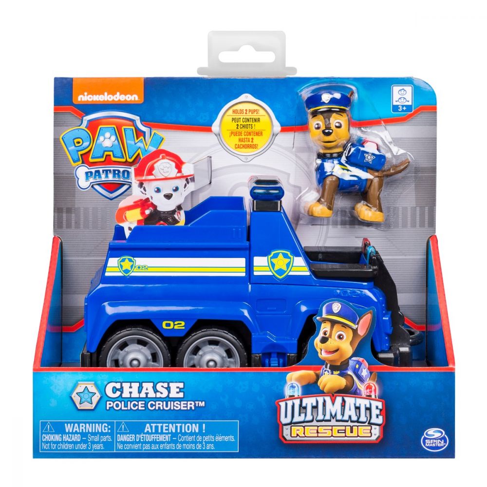 Set de joaca Paw Patrol Chase cu masina de politie
