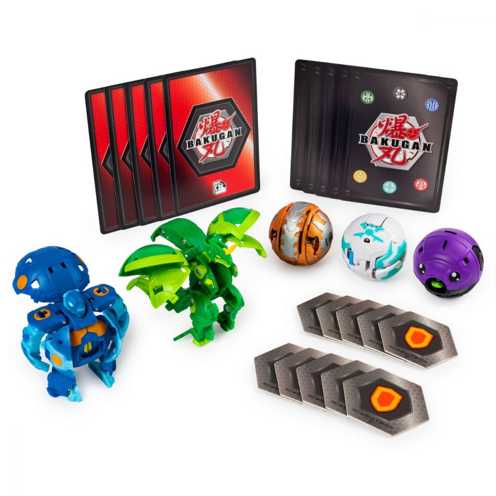 Bakugan Battle Box Gift Set with 5 Battle Planet Bakugan Collectible  Figures-- Kohl's Exclusive