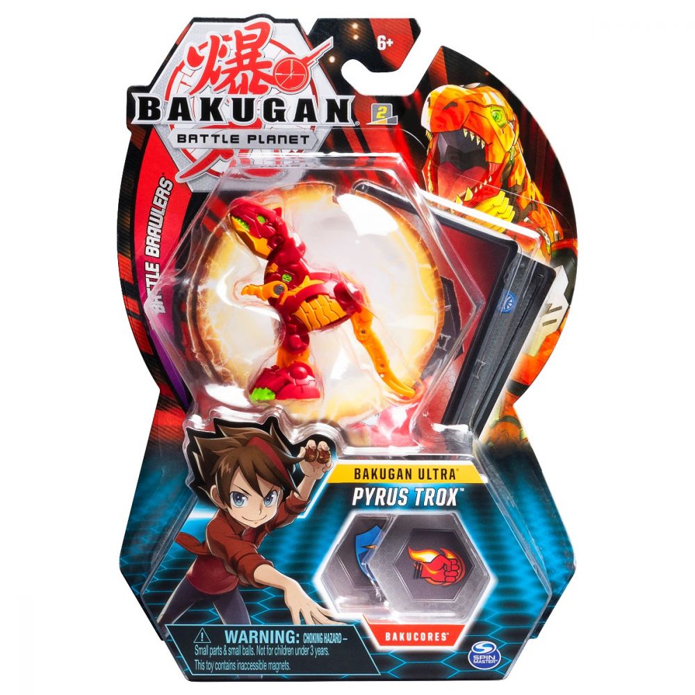 Figurina Bakugan Ultra Battle Planet, 11A T-Rex Red, 20109040 