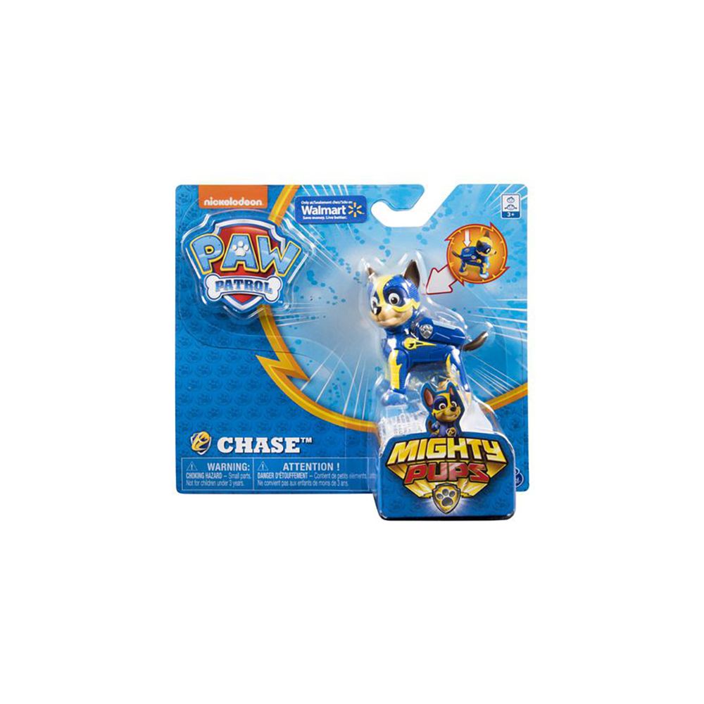 Figurina Paw Patrol Mighty Pups - Chase, (20107727)