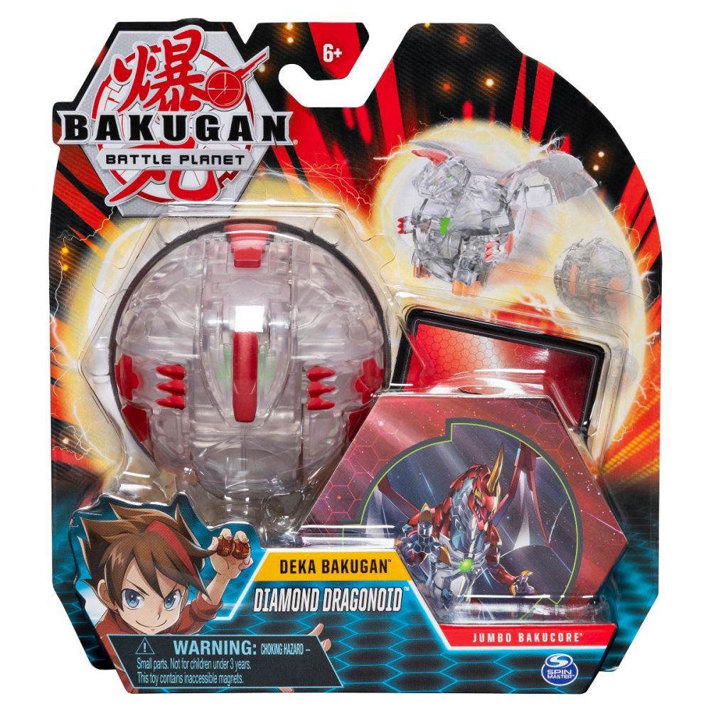 Figurina Bakugan Battle Planet Deka, Diamond Dragonoid, 20115360