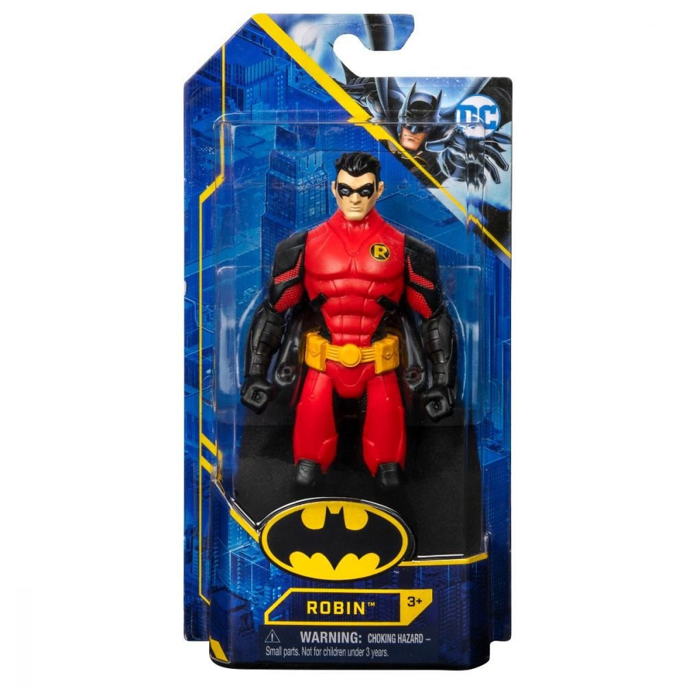 Figurina articulata Batman, Robin, 15 cm, 20130944