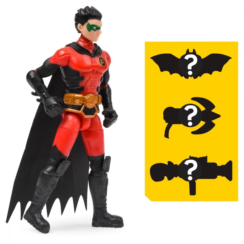 Set Figurina cu accesorii surpriza Batman, Robin 20124526