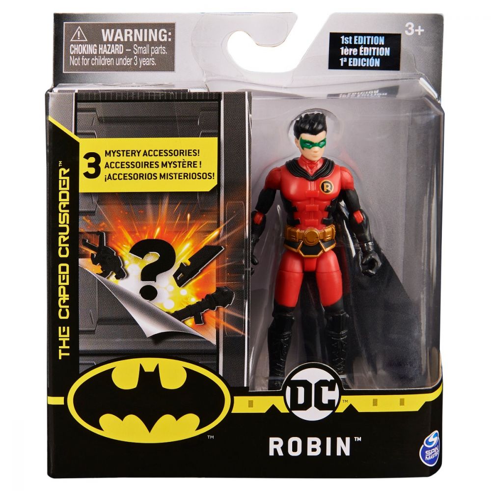 Set Figurina cu accesorii surpriza Batman, Robin 20124535