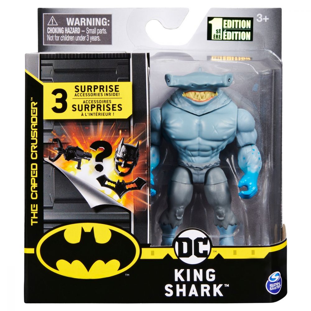 Set Figurina cu accesorii surpriza Batman, King Shark 20125792