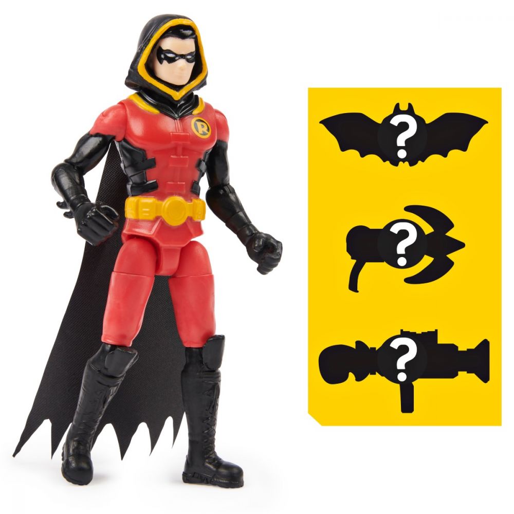 Set Figurina cu accesorii surpriza Batman, Robin S2, 20125789