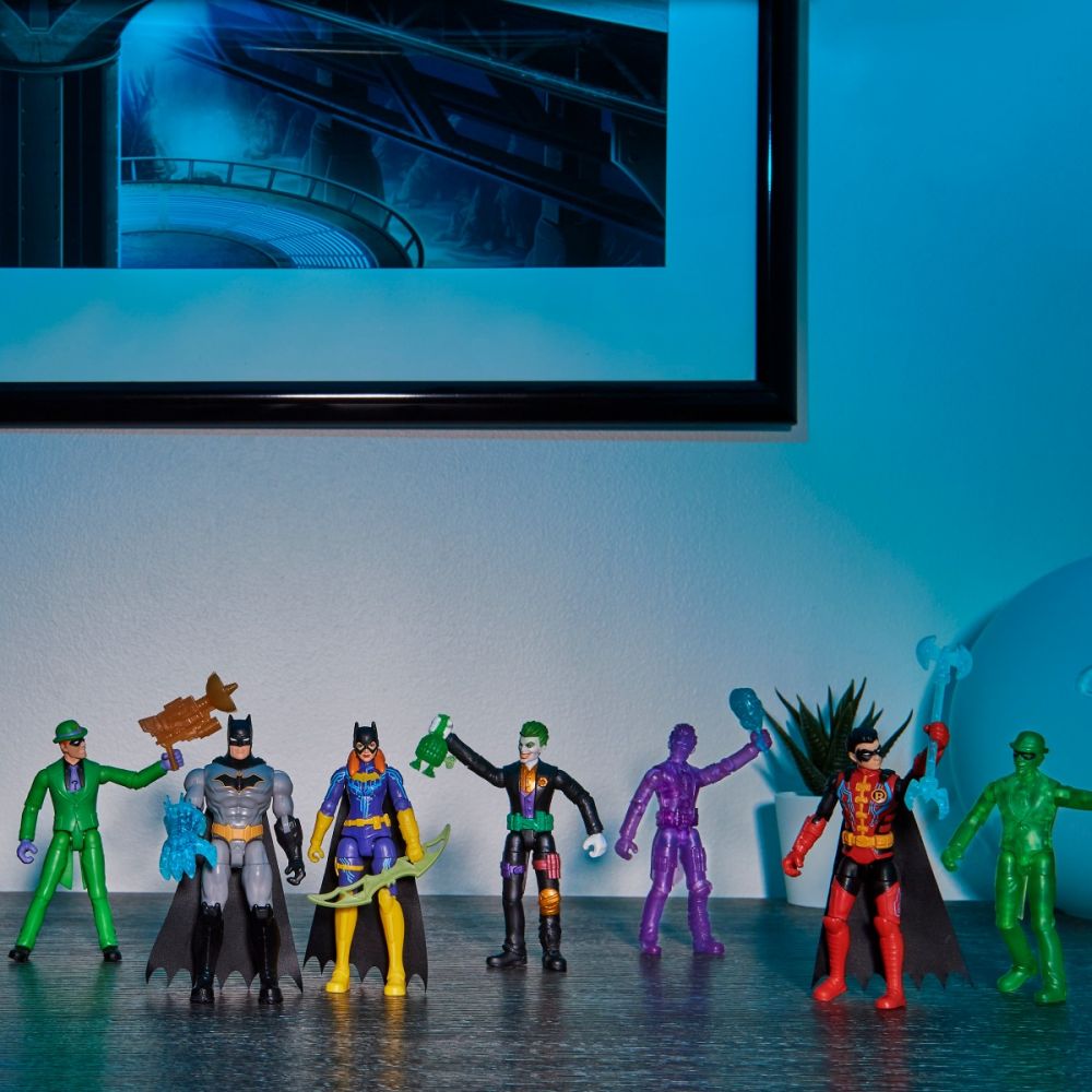 Set Figurina cu accesorii surpriza Batman, The Riddler, 20129812