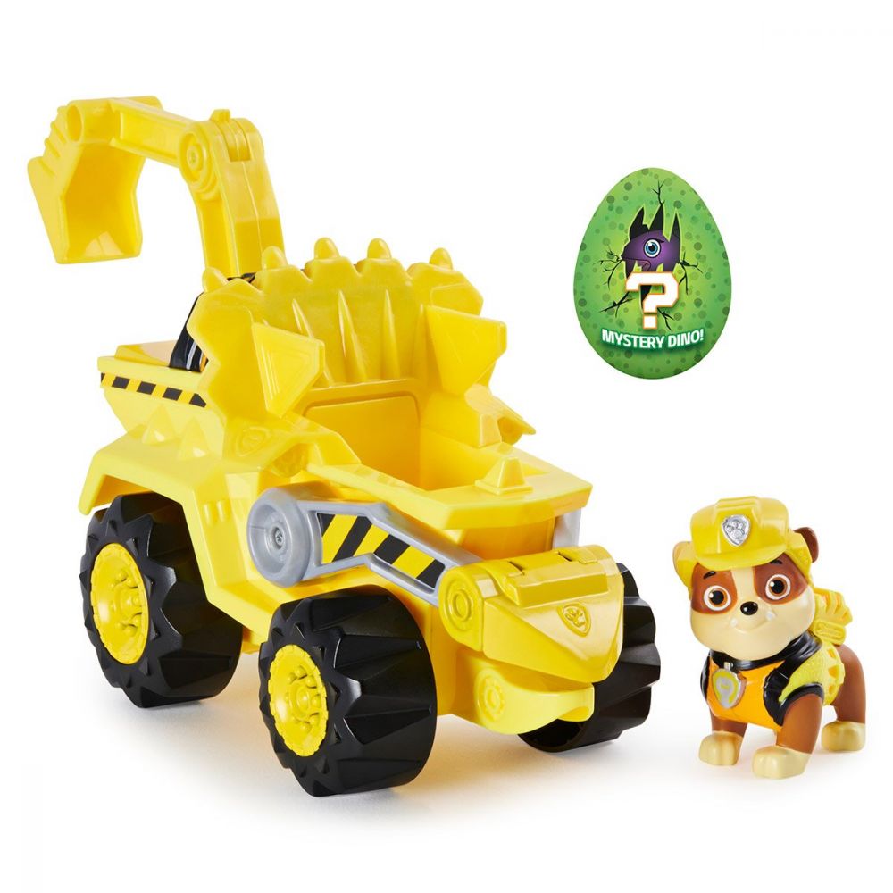 Figurina si vehicul Paw Patrol Dino Rescue, Rubble 20124742