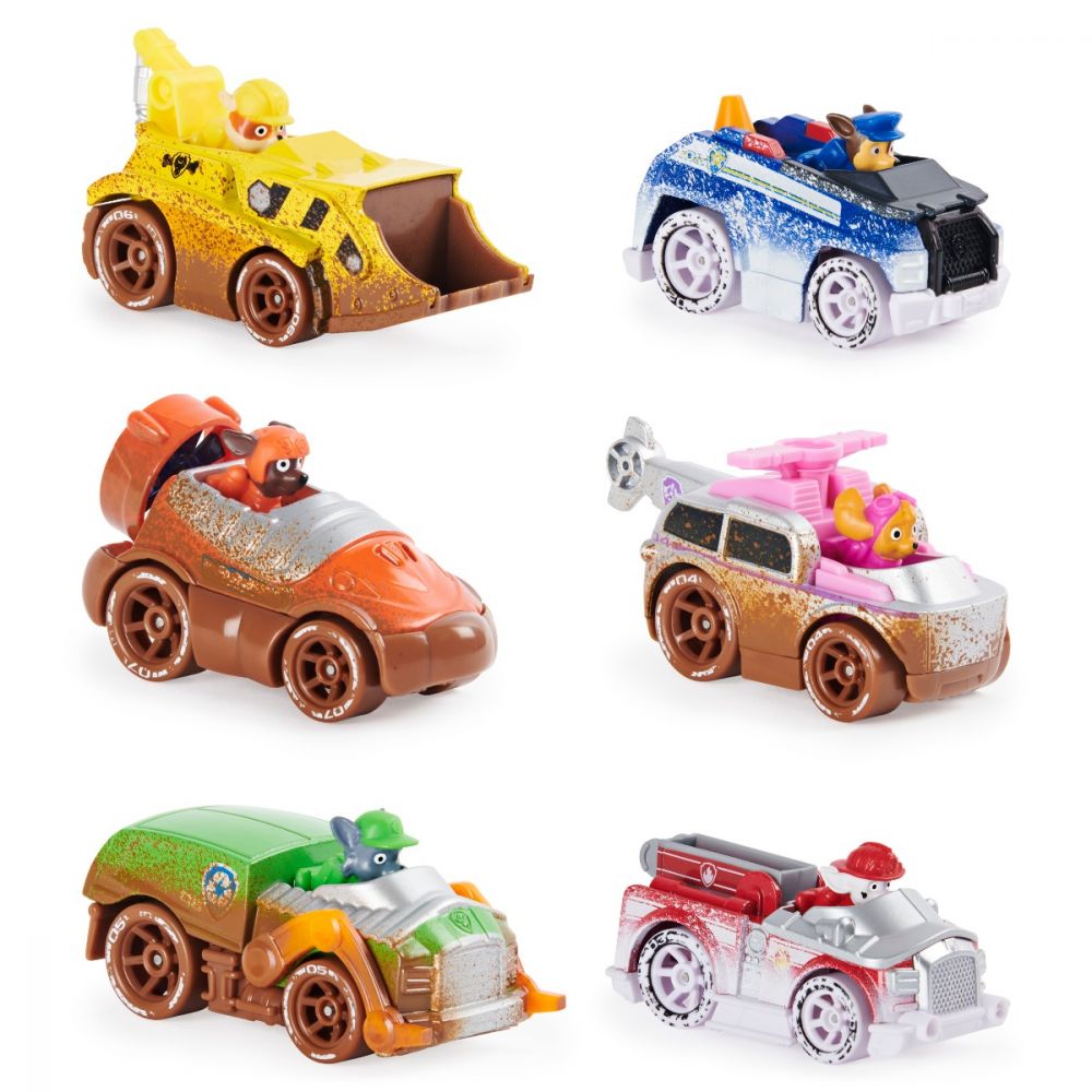 Set de figurine cu vehicule Paw Patrol Off Road Mud