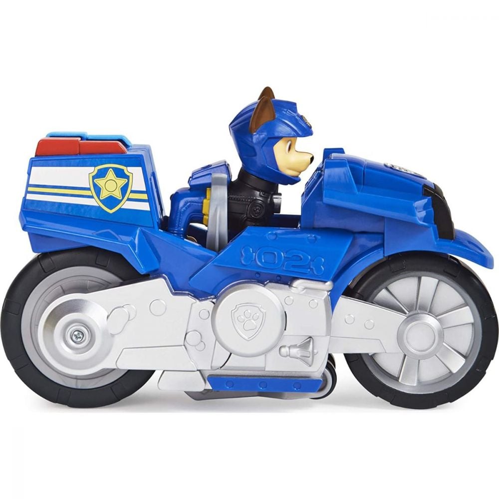 Motocicleta si figurina Paw Patrol Moto Pups, Chase, 20127783