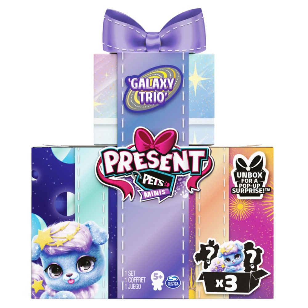 Pachet surpriza, Present Pets, Mini animalute de companie Galaxy
