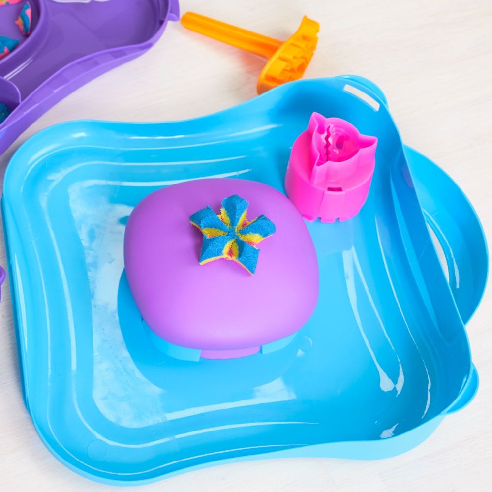 Set de joaca cu nisip, Kinetic Sand, SquishMotion, 6069401 | Noriel
