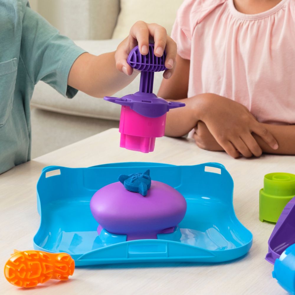 Set de joaca cu nisip, Kinetic Sand, SquishMotion, 6069401 | Noriel