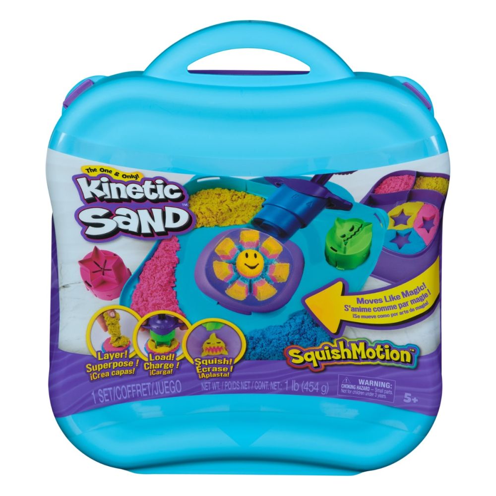Set de joaca cu nisip, Kinetic Sand, SquishMotion, 6069401 | Noriel