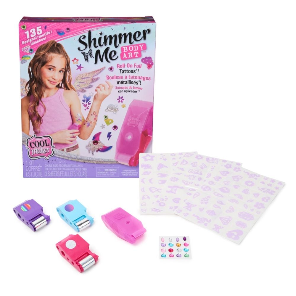 Salon de tatuaje, Cool Maker, Shimmer Me, 135 modele, 6071786