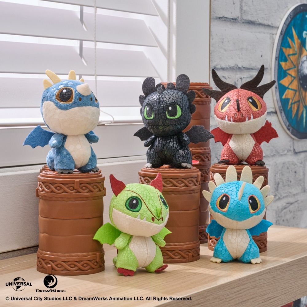 Jucarie de plus surpriza, DreamWorks Dragons, 7 cm, 6072910 | Noriel