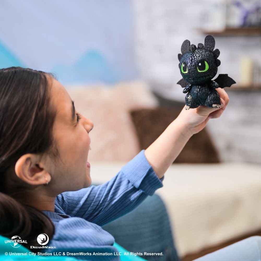 Jucarie de plus surpriza, DreamWorks Dragons, 7 cm, 6072910